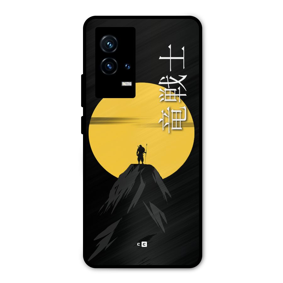 Night Warrior Metal Back Case for iQOO 9 5G