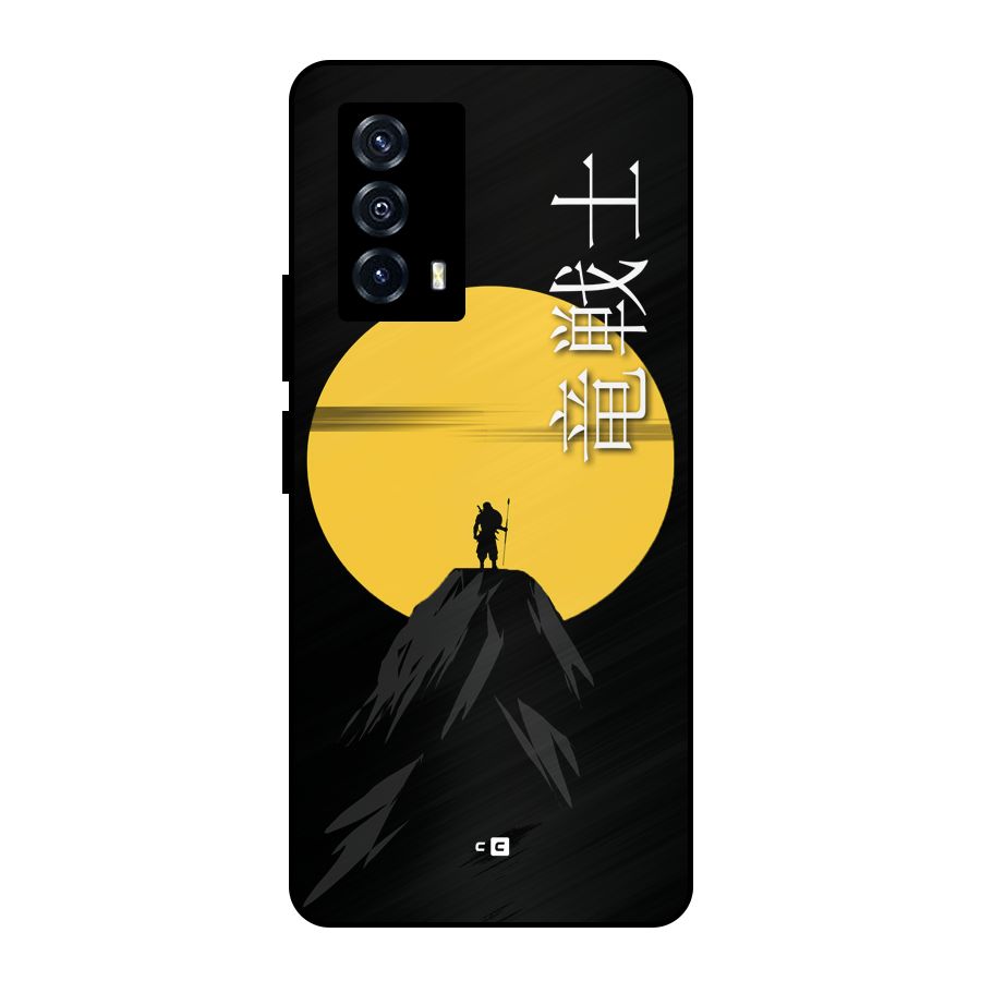 Night Warrior Metal Back Case for iQOO Z5