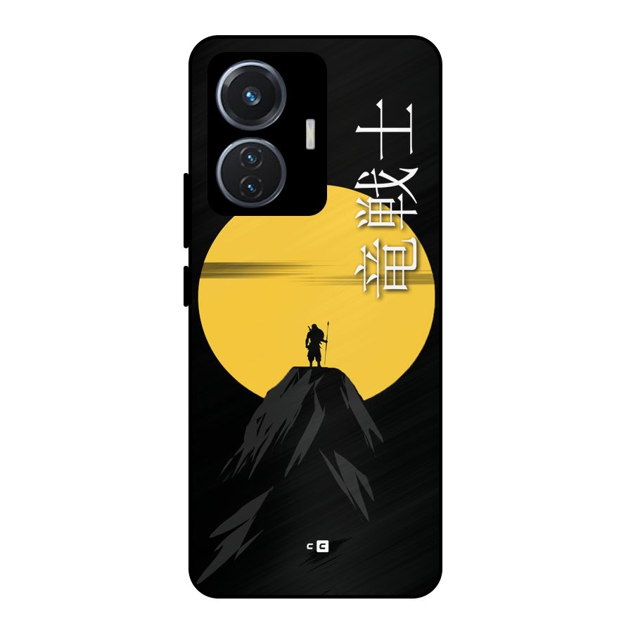 Night Warrior Metal Back Case for iQOO Z6 44W