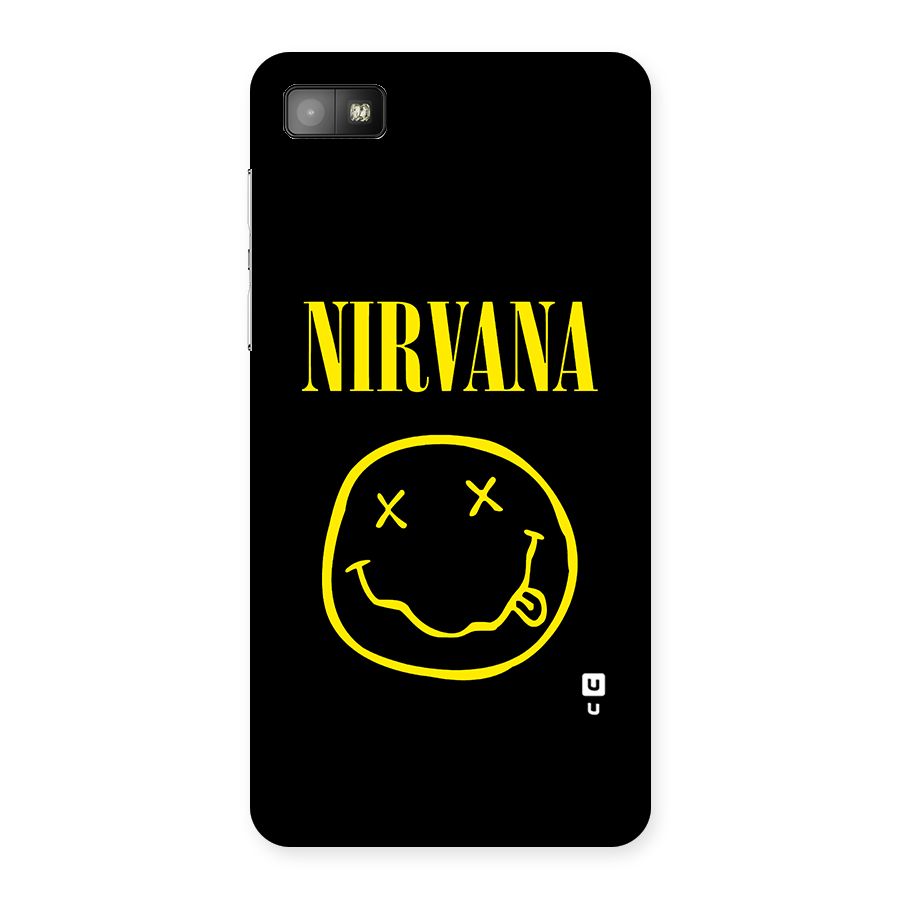 Nirvana Smiley Back Case for Blackberry Z10