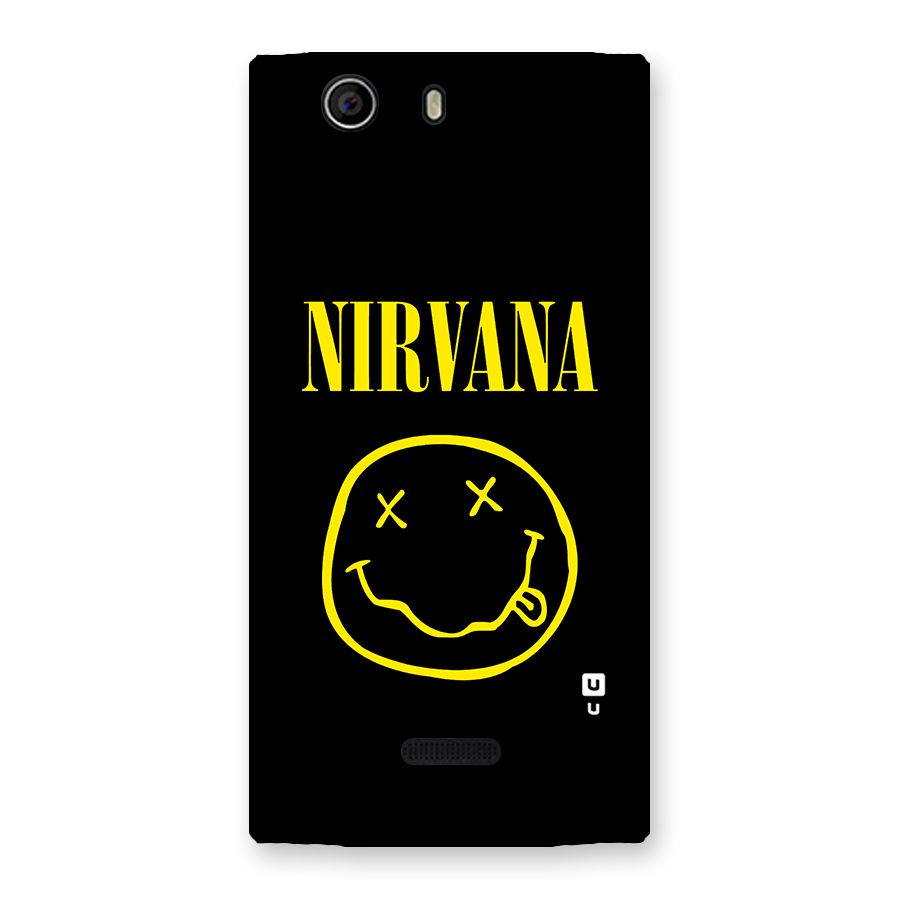 Nirvana Smiley Back Case for Canvas Nitro 2 E311