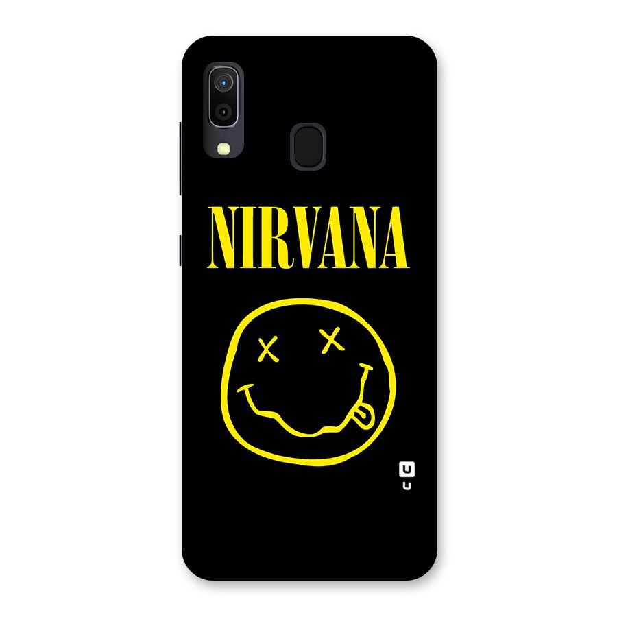 Nirvana Smiley Back Case for Galaxy A30