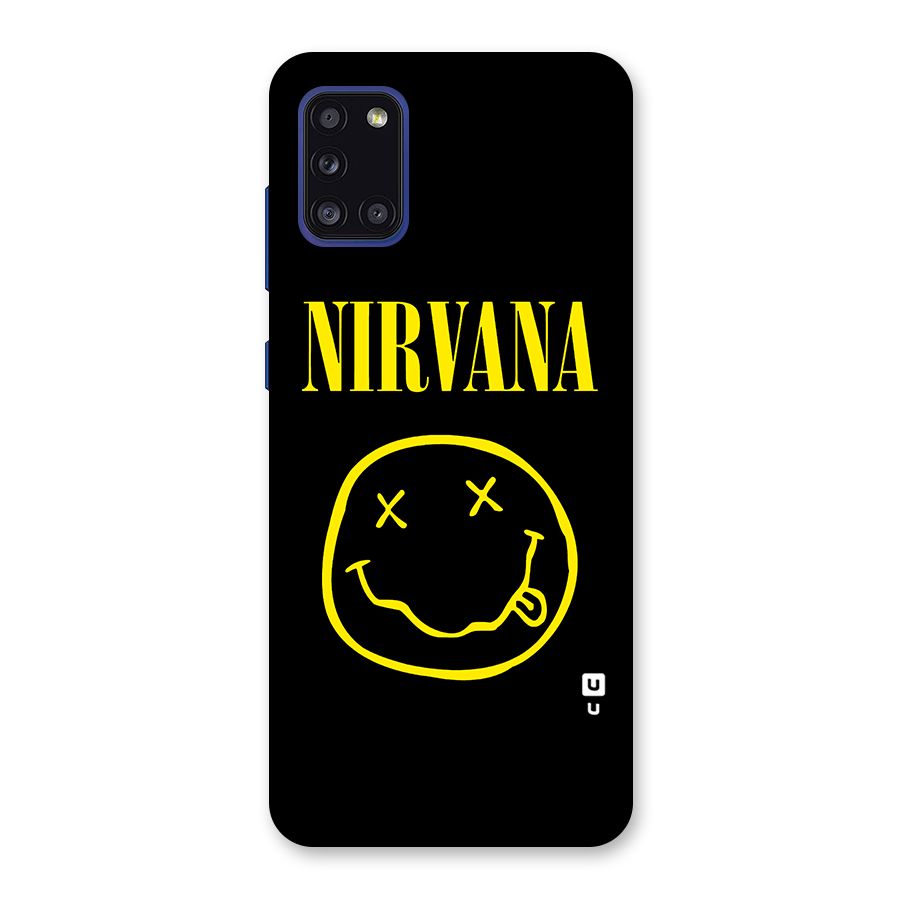 Nirvana Smiley Back Case for Galaxy A31