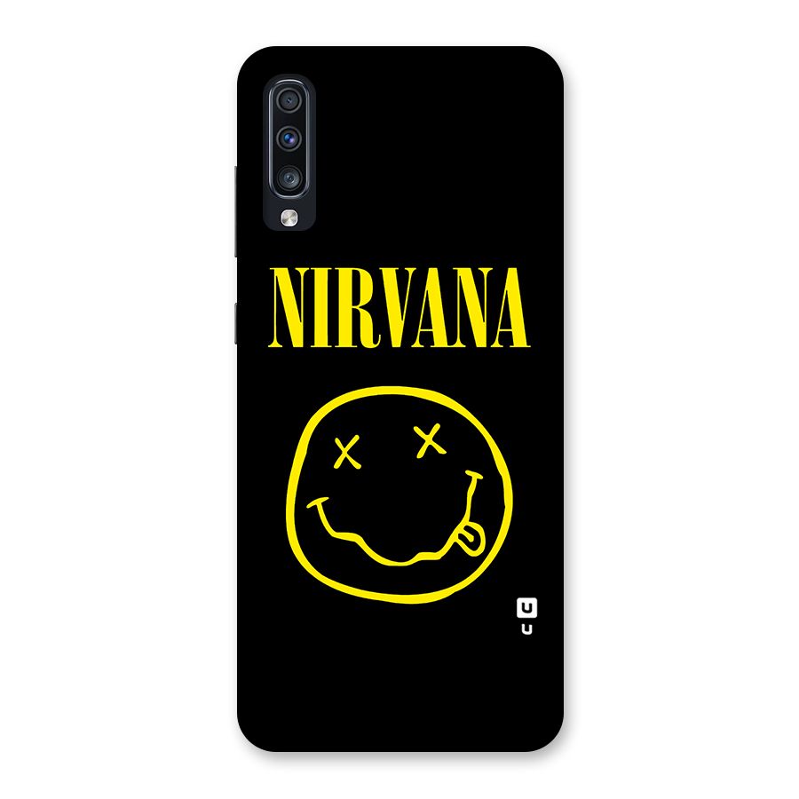 Nirvana Smiley Back Case for Galaxy A70