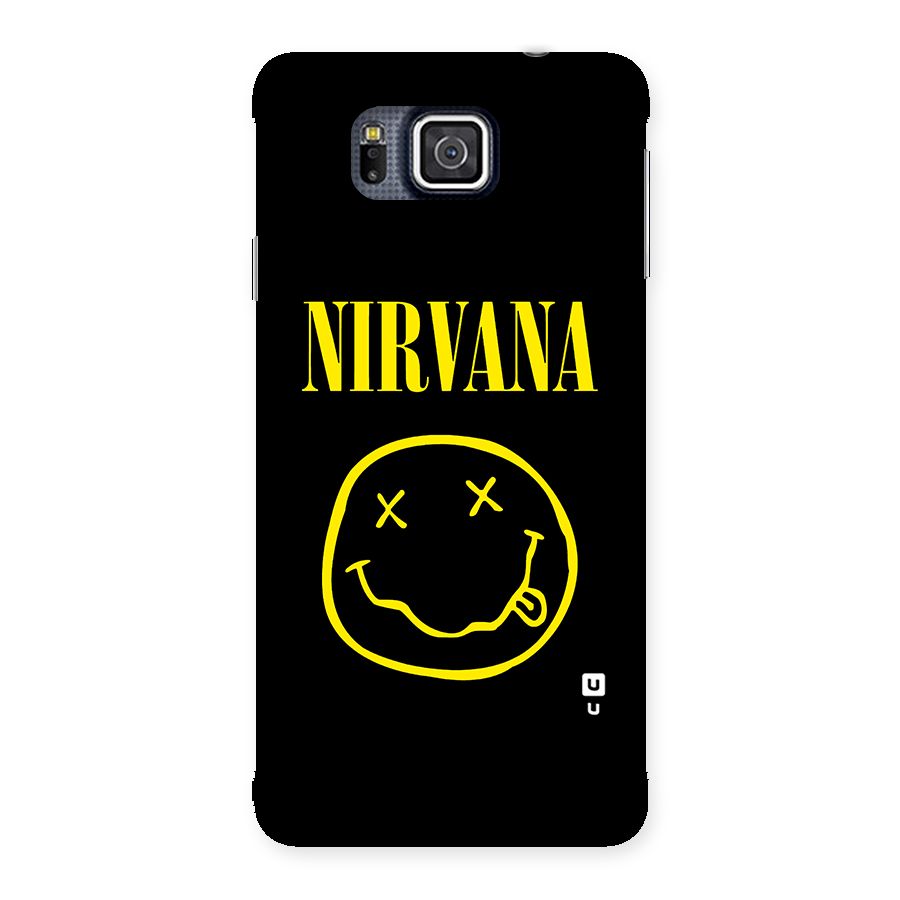 Nirvana Smiley Back Case for Galaxy Alpha
