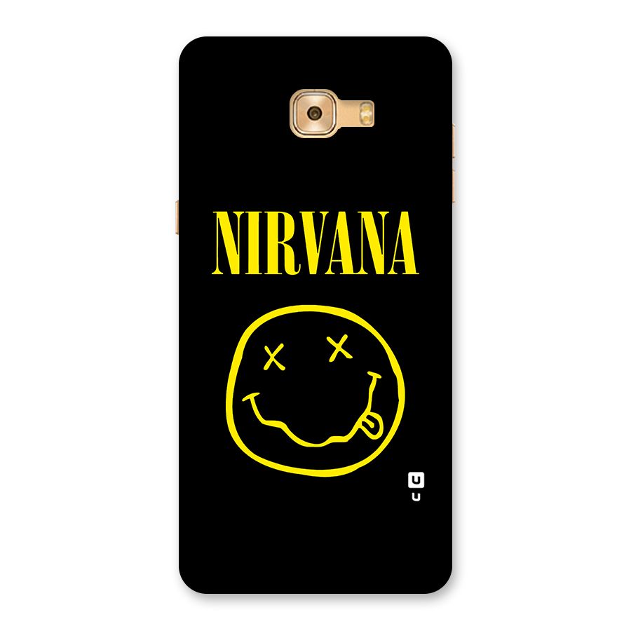 Nirvana Smiley Back Case for Galaxy C9 Pro