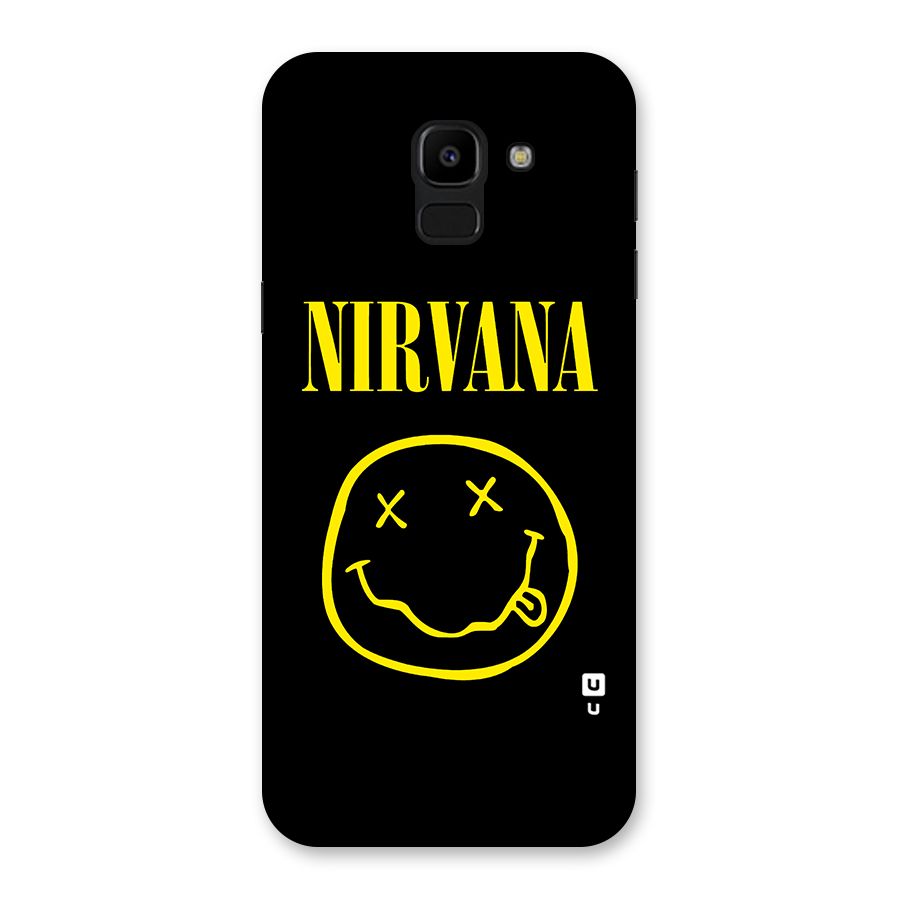 Nirvana Smiley Back Case for Galaxy J6
