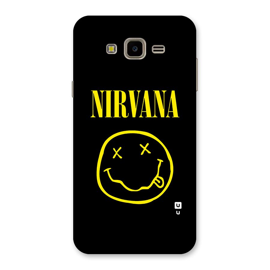 Nirvana Smiley Back Case for Galaxy J7 Nxt
