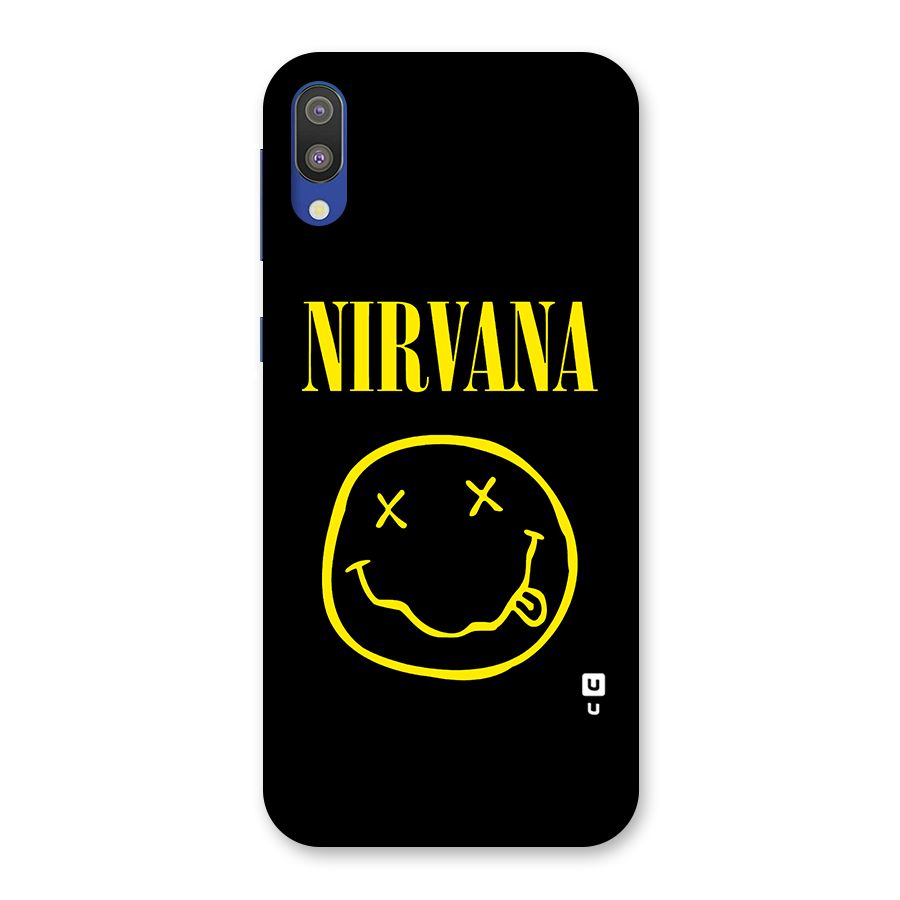 Nirvana Smiley Back Case for Galaxy M10