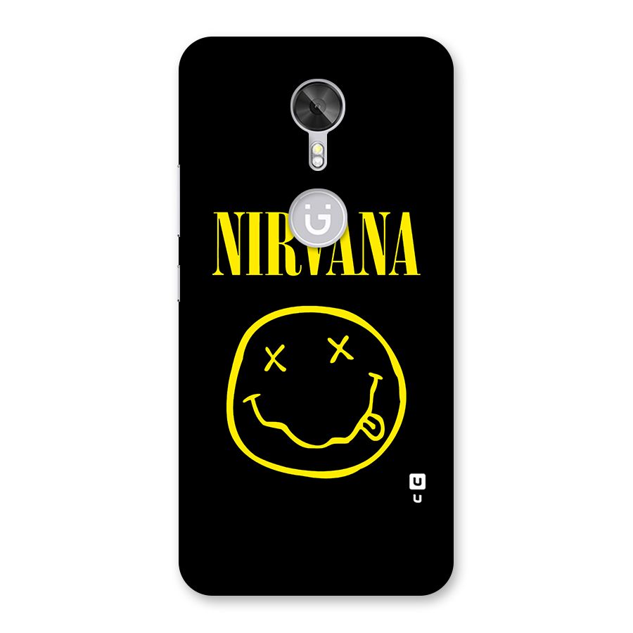 Nirvana Smiley Back Case for Gionee A1