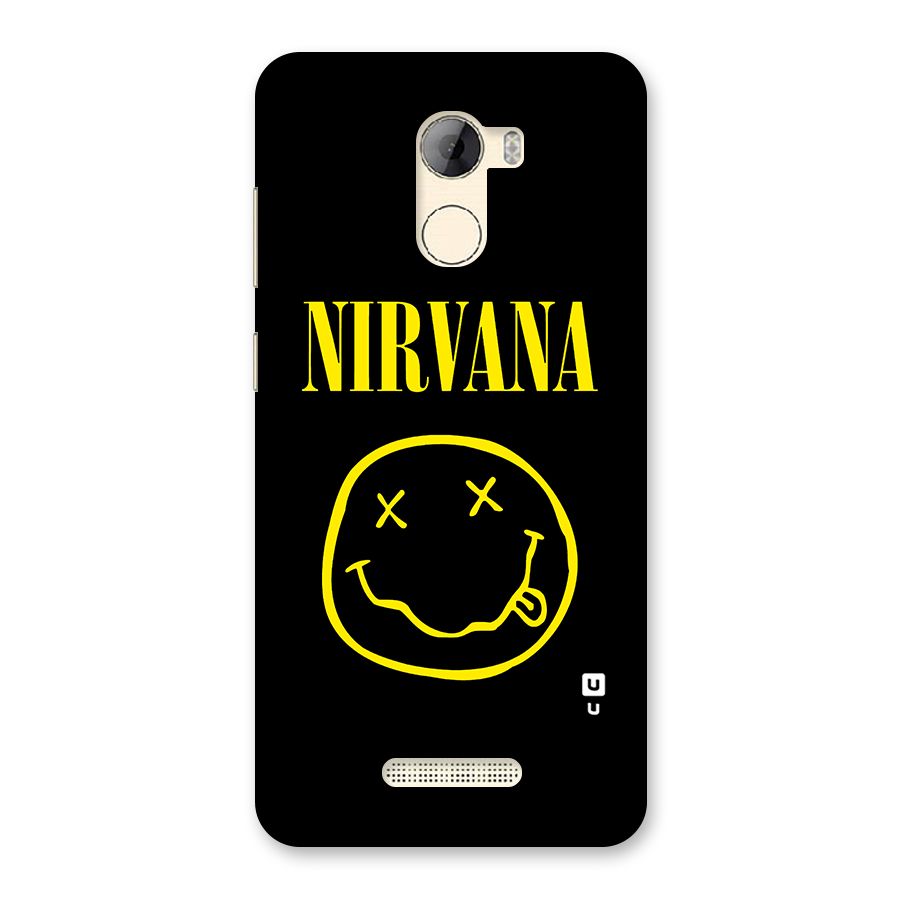 Nirvana Smiley Back Case for Gionee A1 LIte