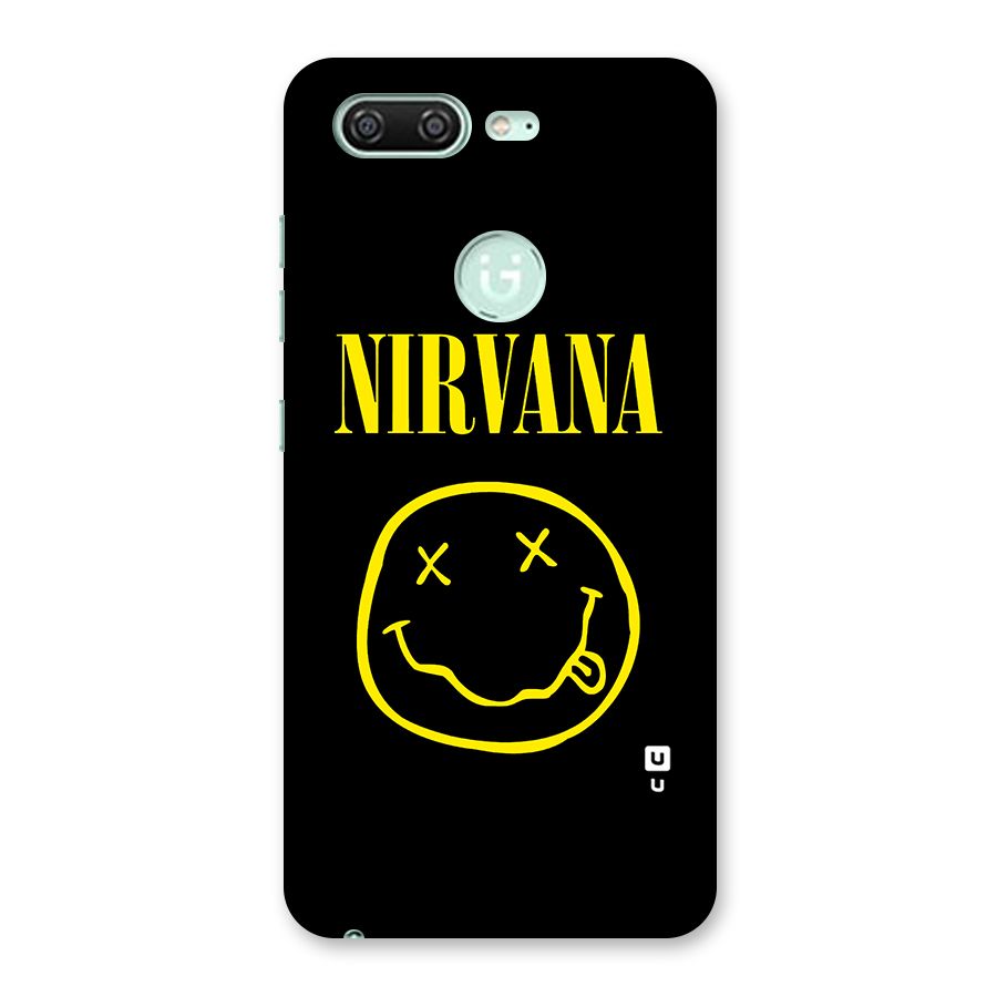 Nirvana Smiley Back Case for Gionee S10