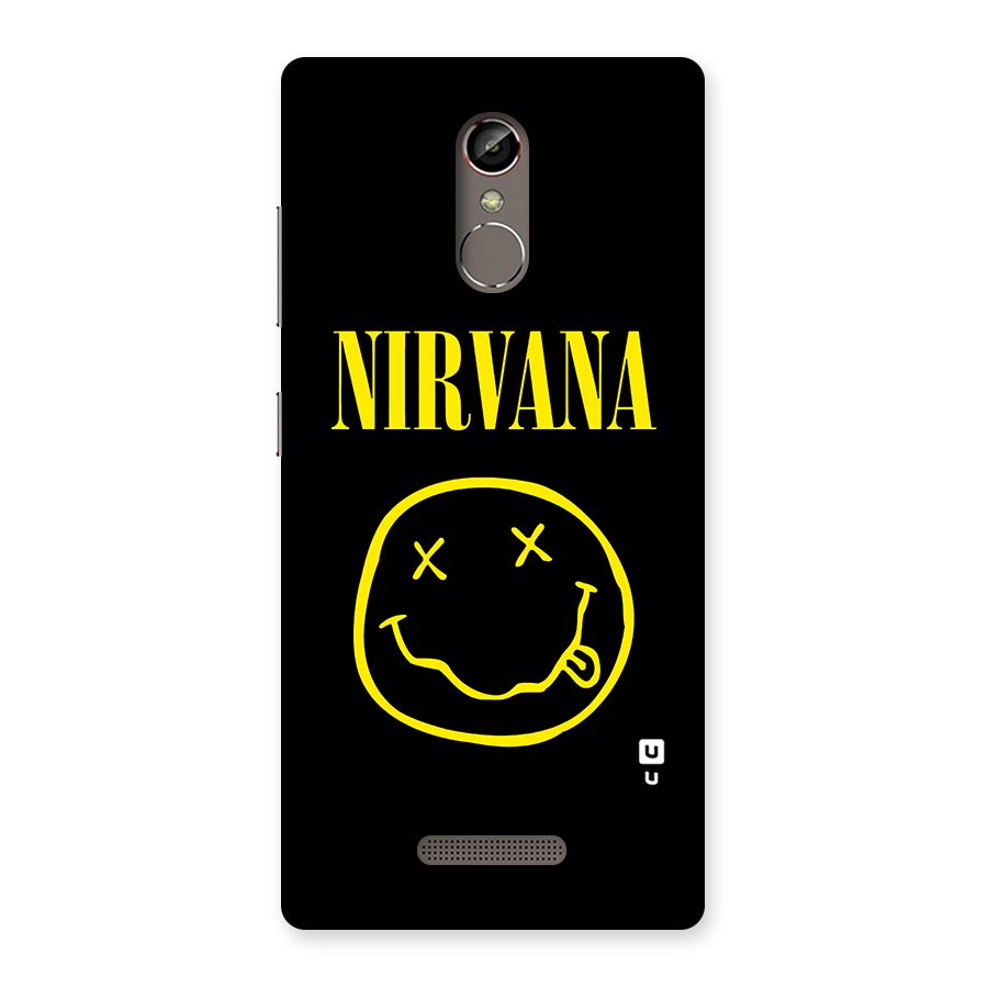 Nirvana Smiley Back Case for Gionee S6s