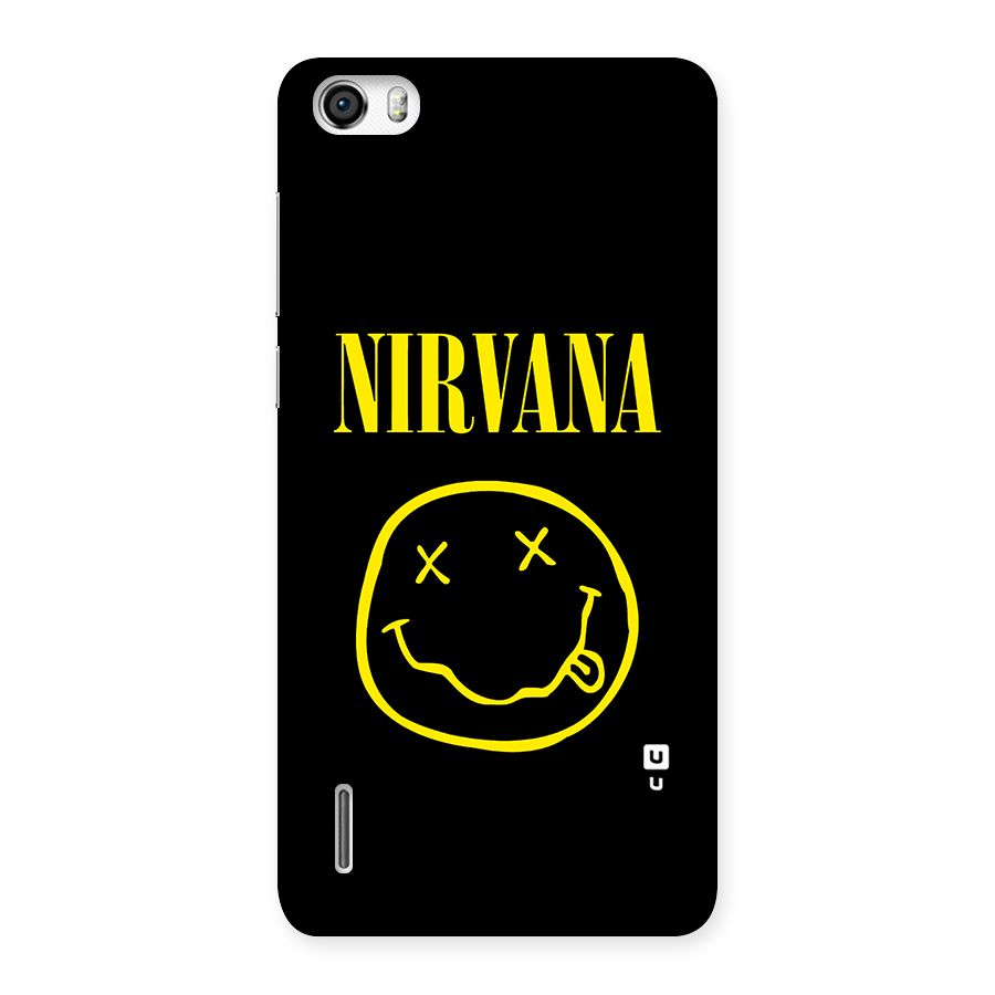 Nirvana Smiley Back Case for Honor 6