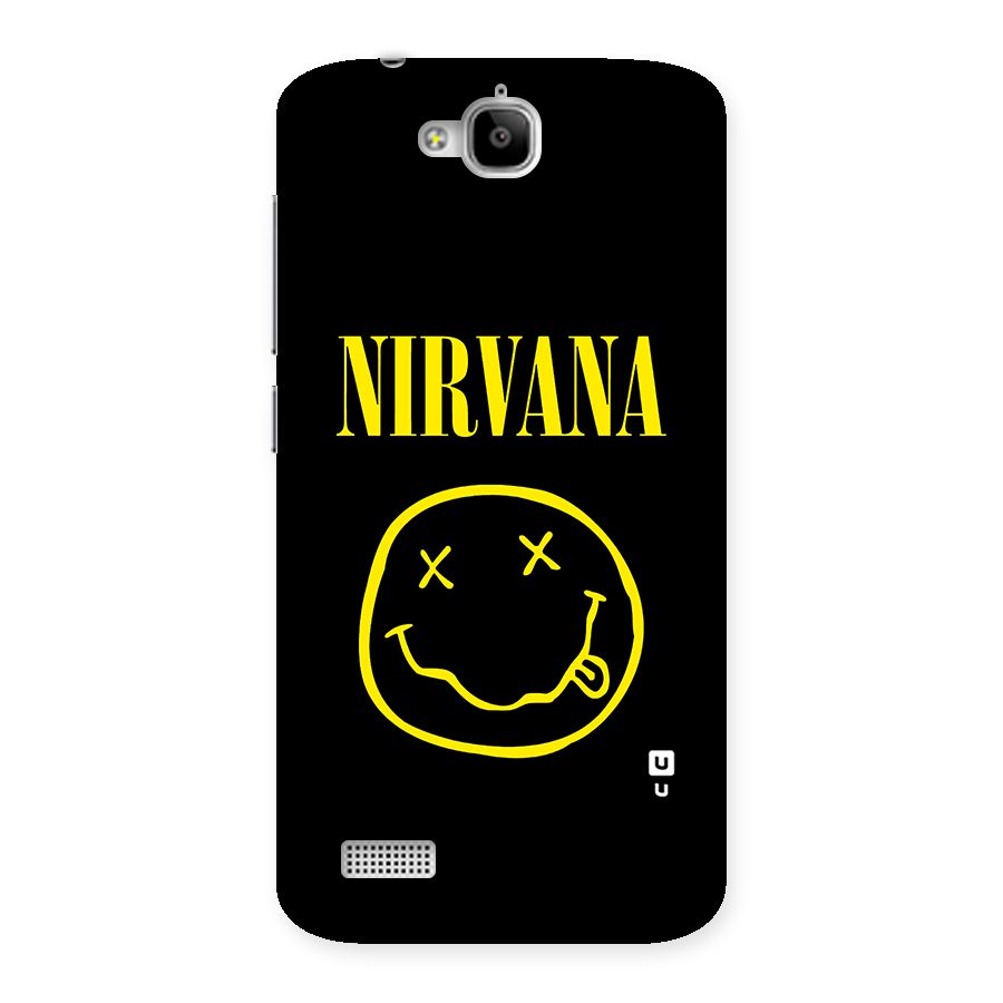 Nirvana Smiley Back Case for Honor Holly