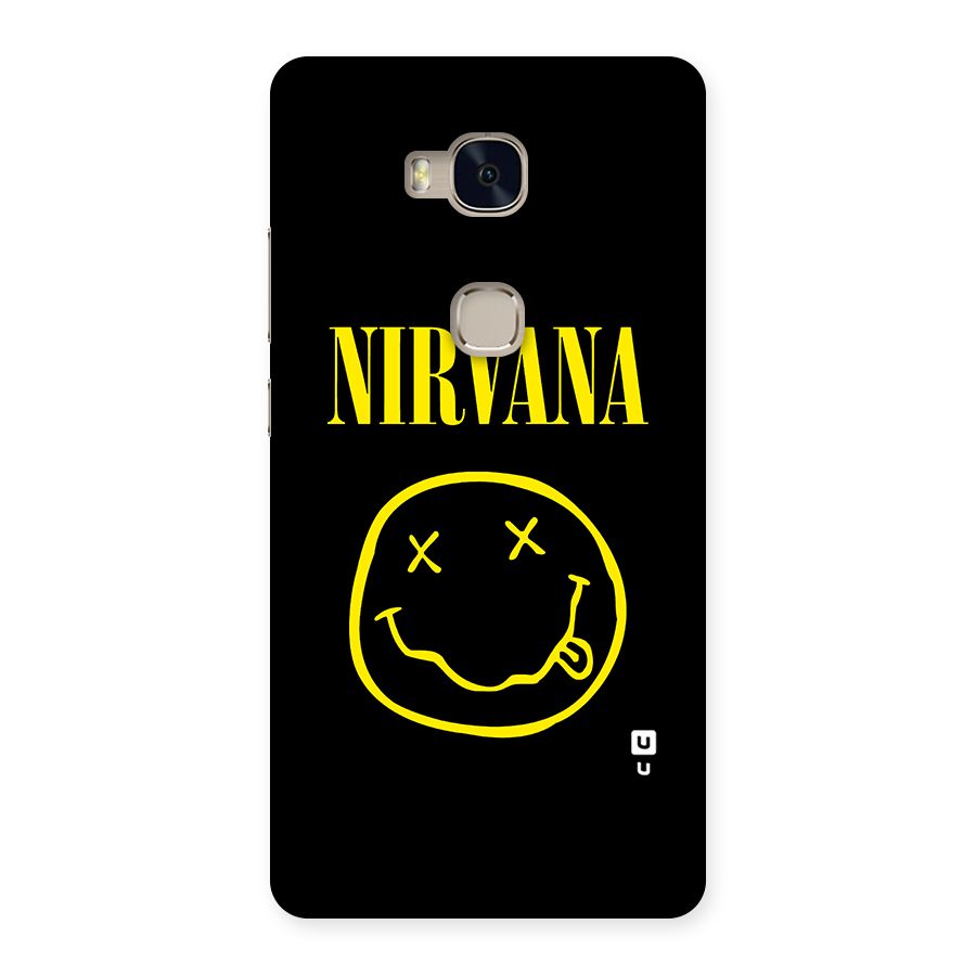 Nirvana Smiley Back Case for Huawei Honor 5X