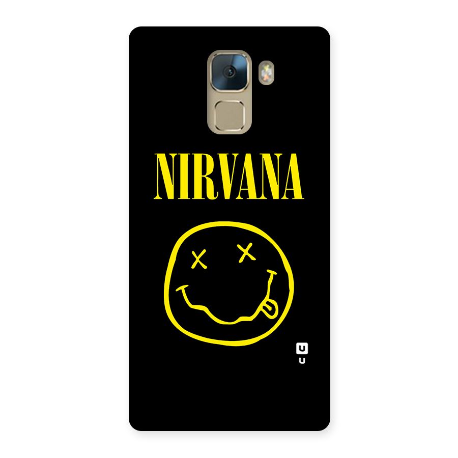 Nirvana Smiley Back Case for Huawei Honor 7