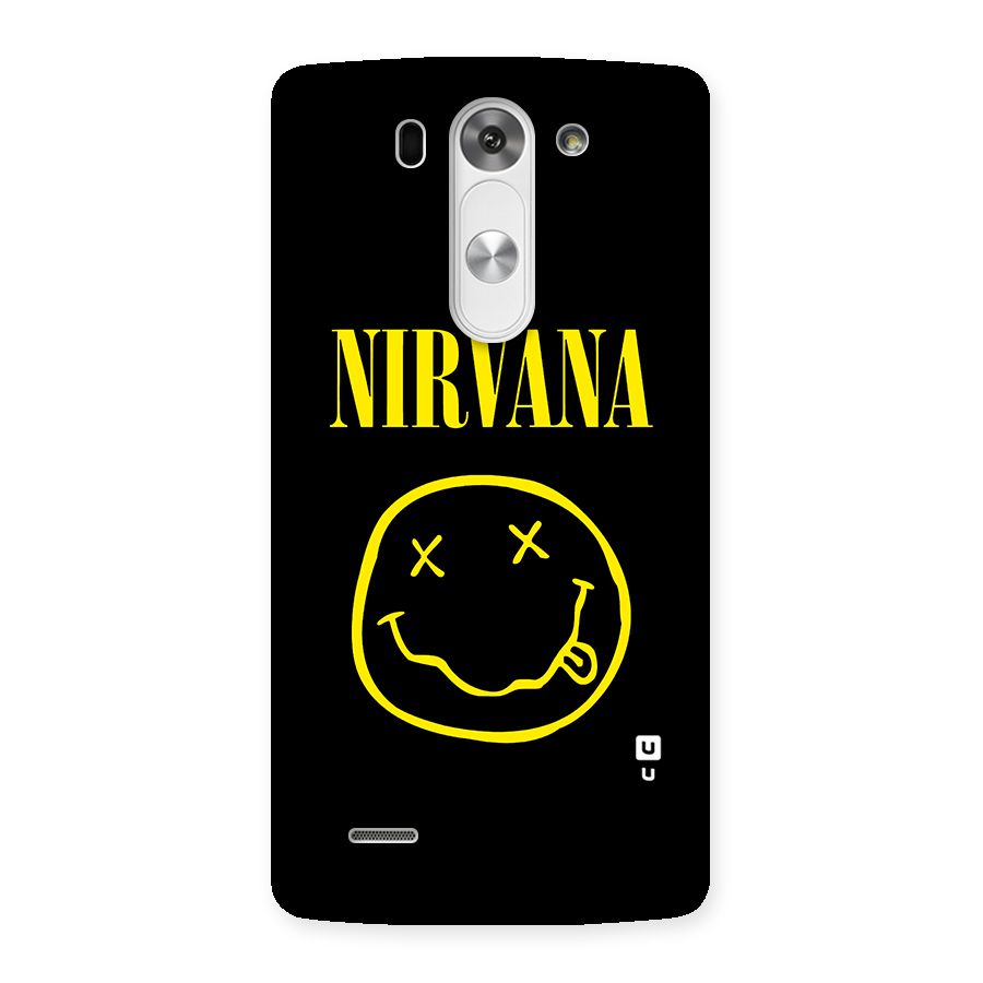 Nirvana Smiley Back Case for LG G3 Beat