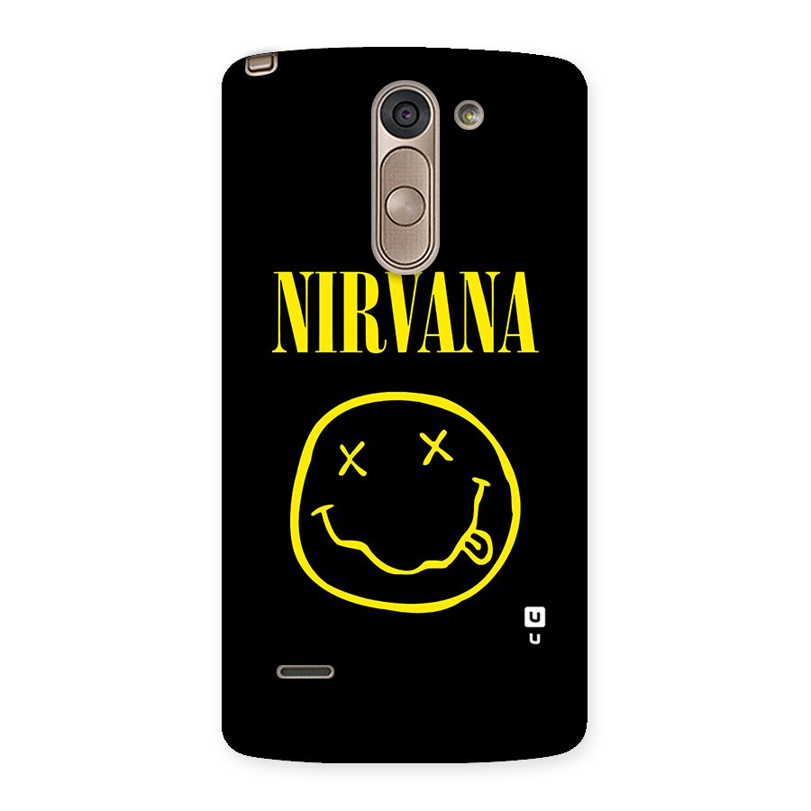 Nirvana Smiley Back Case for LG G3 Stylus