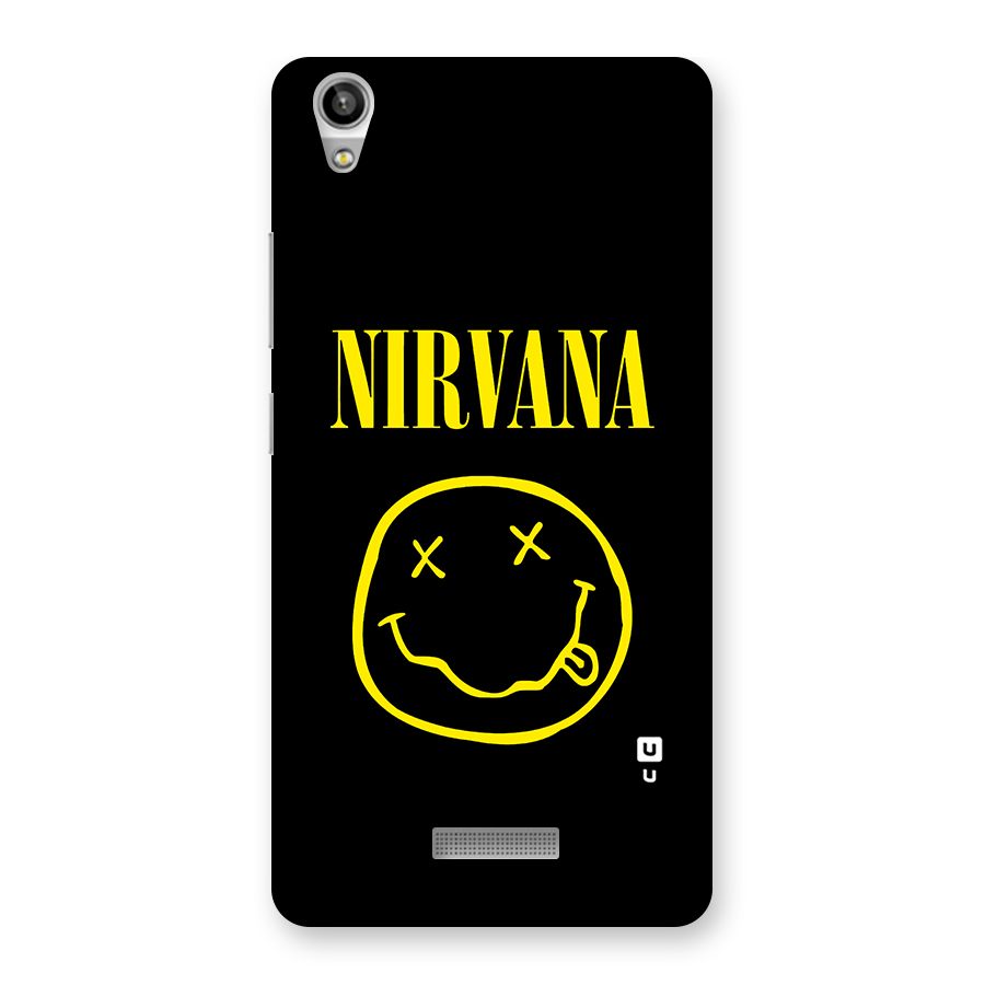 Nirvana Smiley Back Case for Lava-Pixel-V1