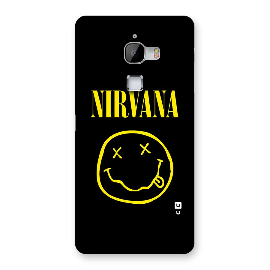 Nirvana Smiley Back Case for LeTv Le Max