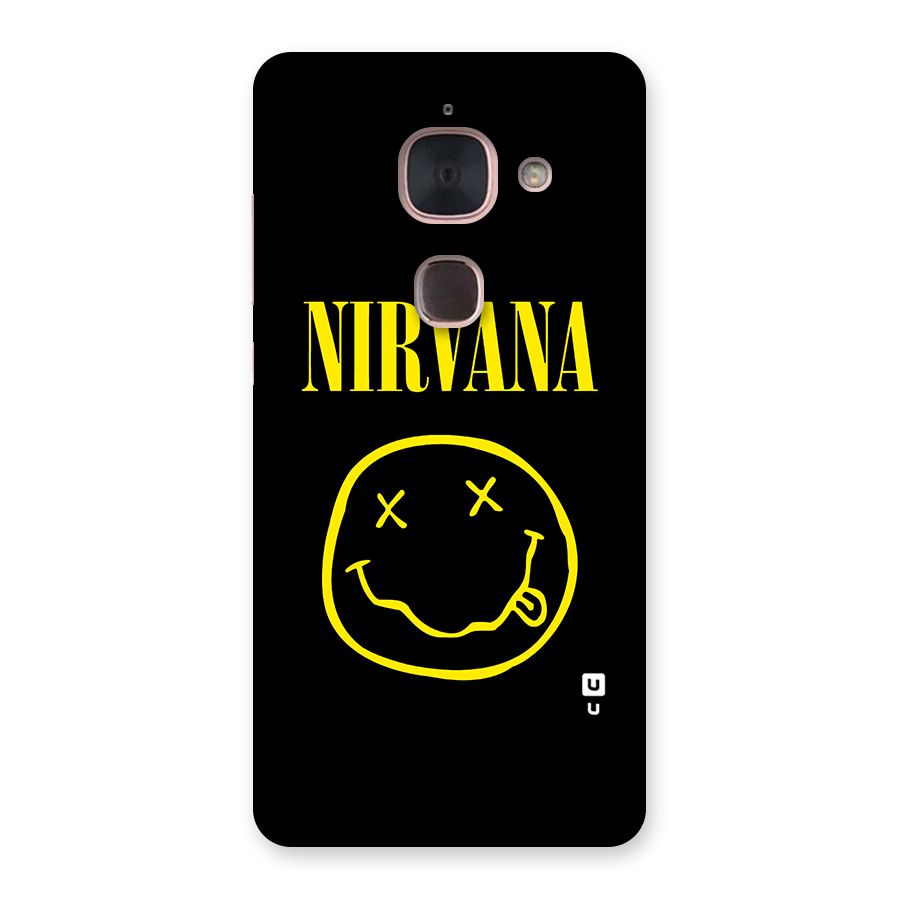 Nirvana Smiley Back Case for Le Max 2