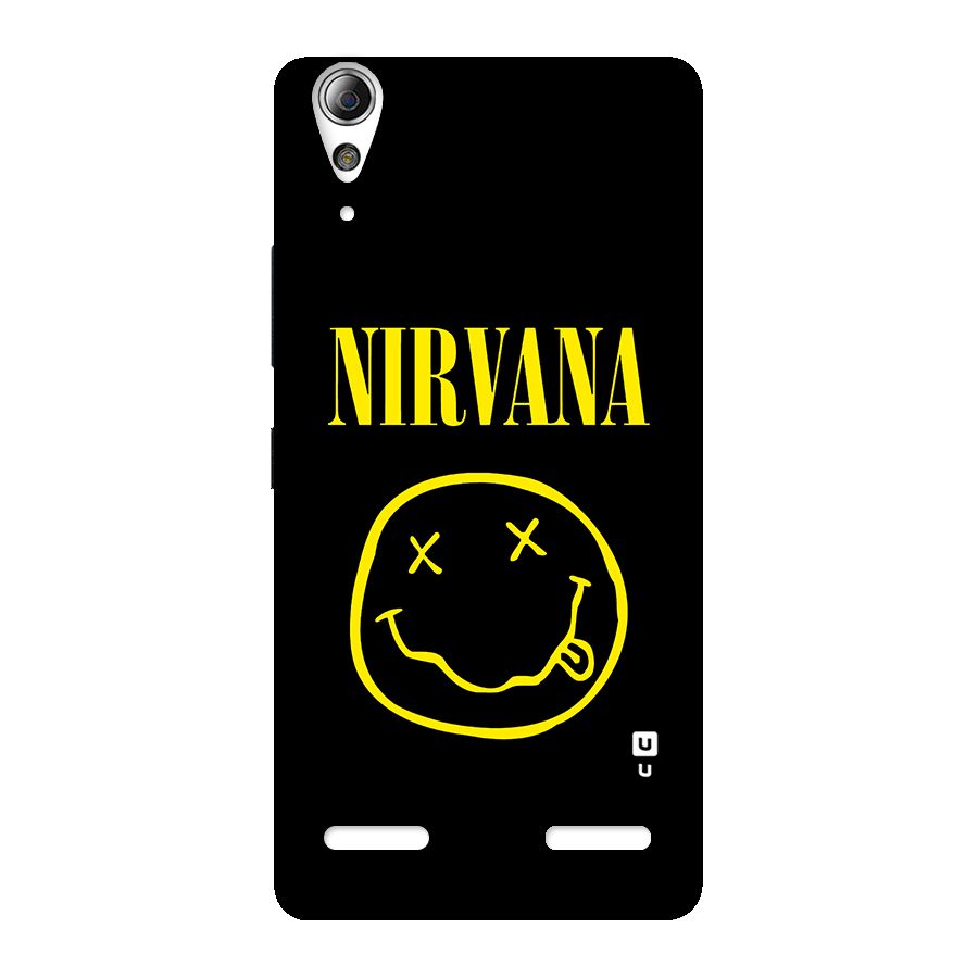 Nirvana Smiley Back Case for Lenovo A6000 Plus