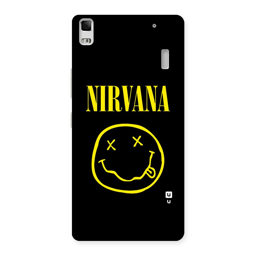 Nirvana Smiley Back Case for Lenovo K3 Note