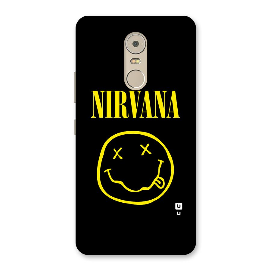Nirvana Smiley Back Case for Lenovo K6 Note