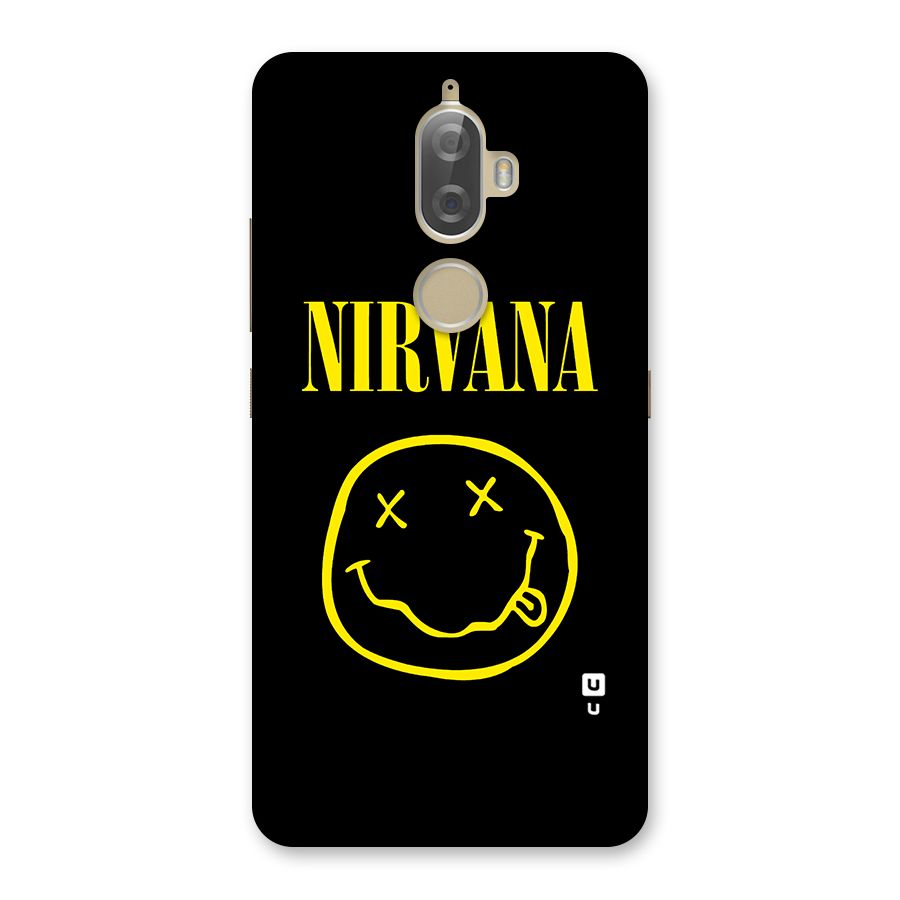 Nirvana Smiley Back Case for Lenovo K8 Plus