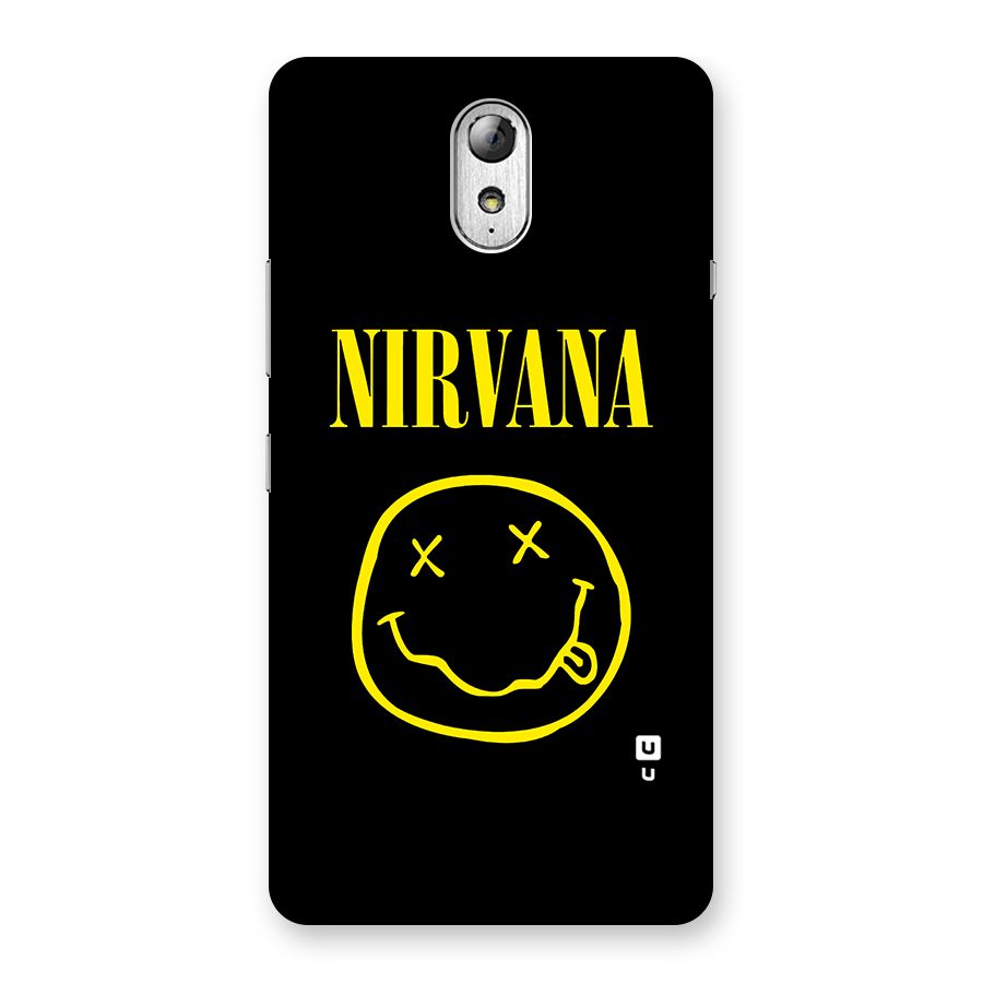 Nirvana Smiley Back Case for Lenovo Vibe P1M