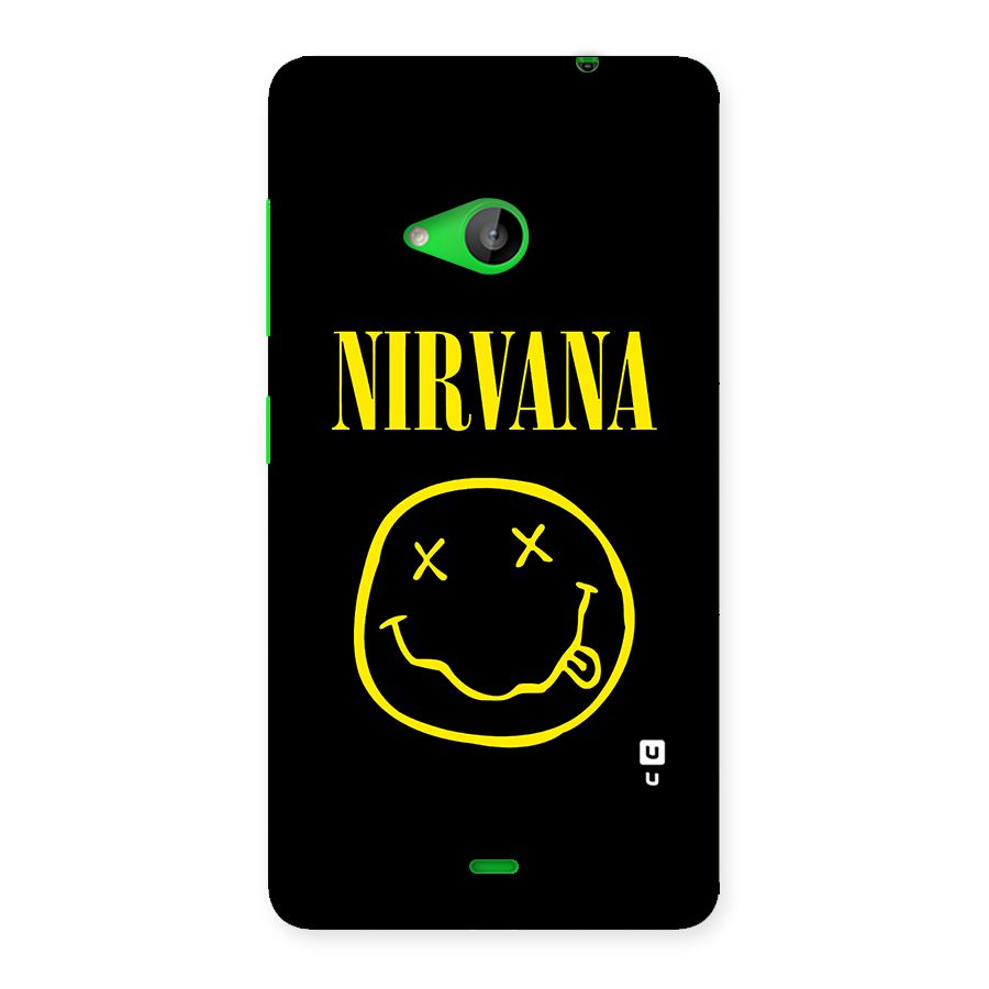 Nirvana Smiley Back Case for Lumia 535