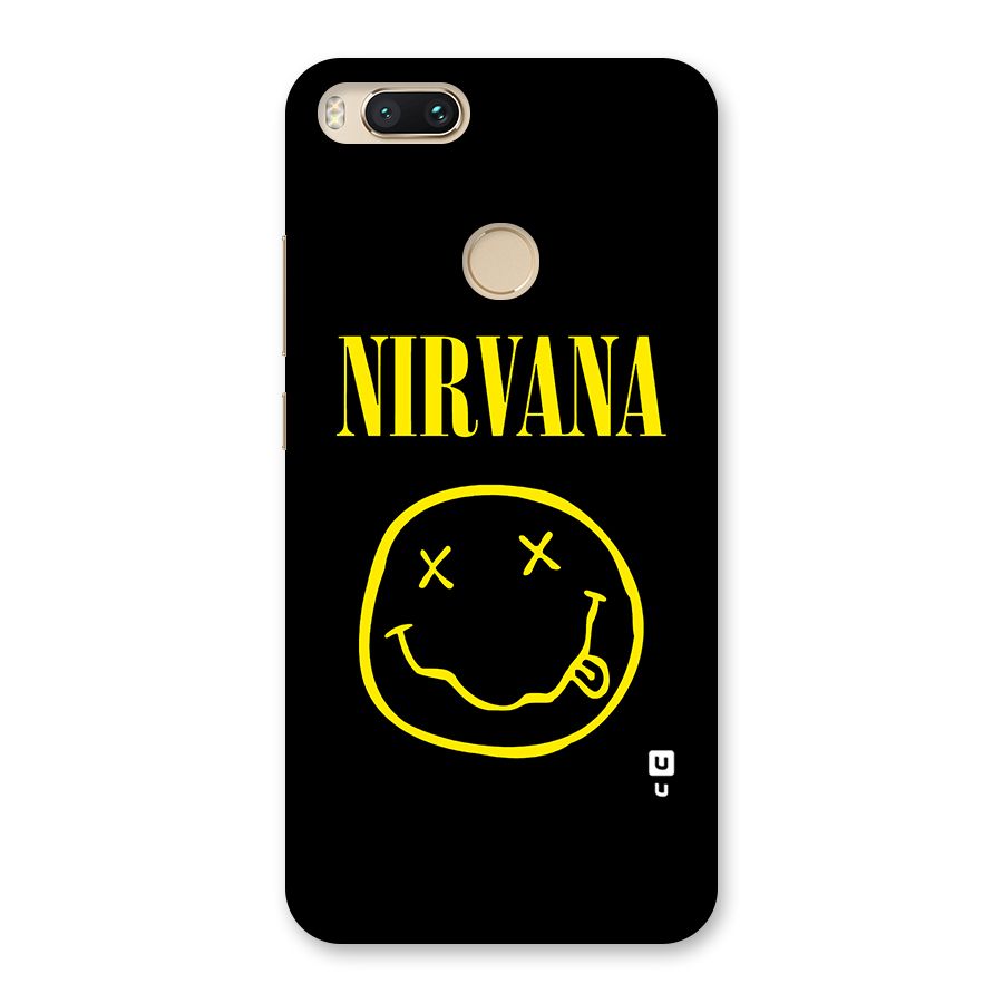 Nirvana Smiley Back Case for Mi A1