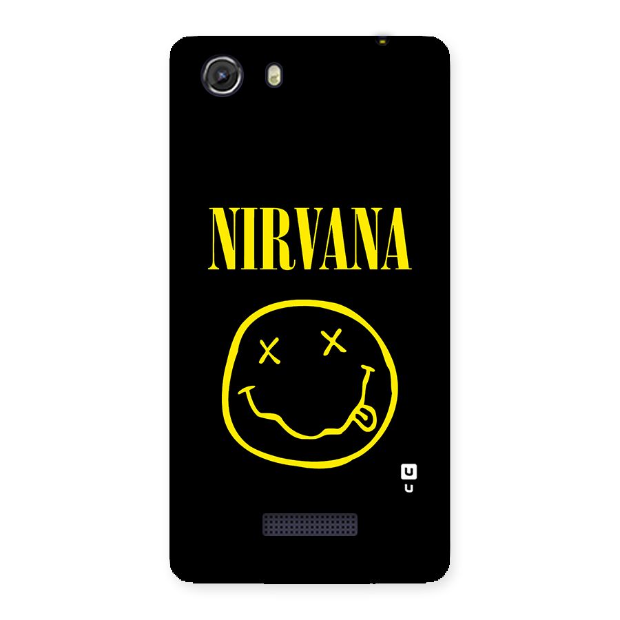 Nirvana Smiley Back Case for Micromax Unite 3