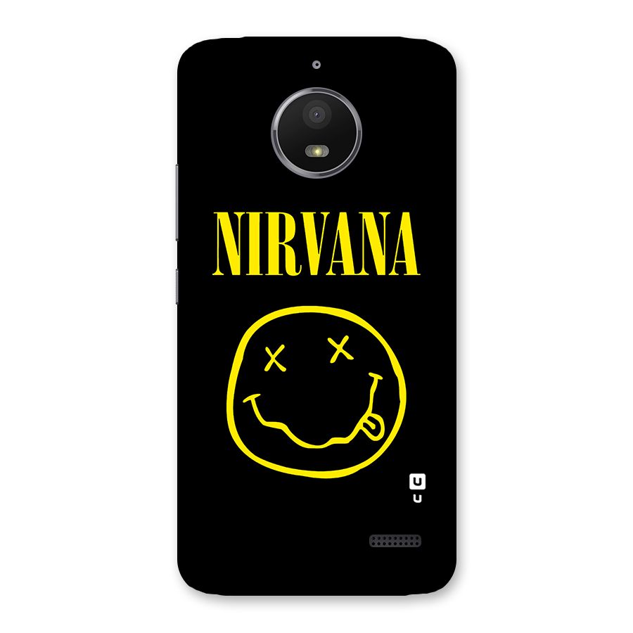 Nirvana Smiley Back Case for Moto E4