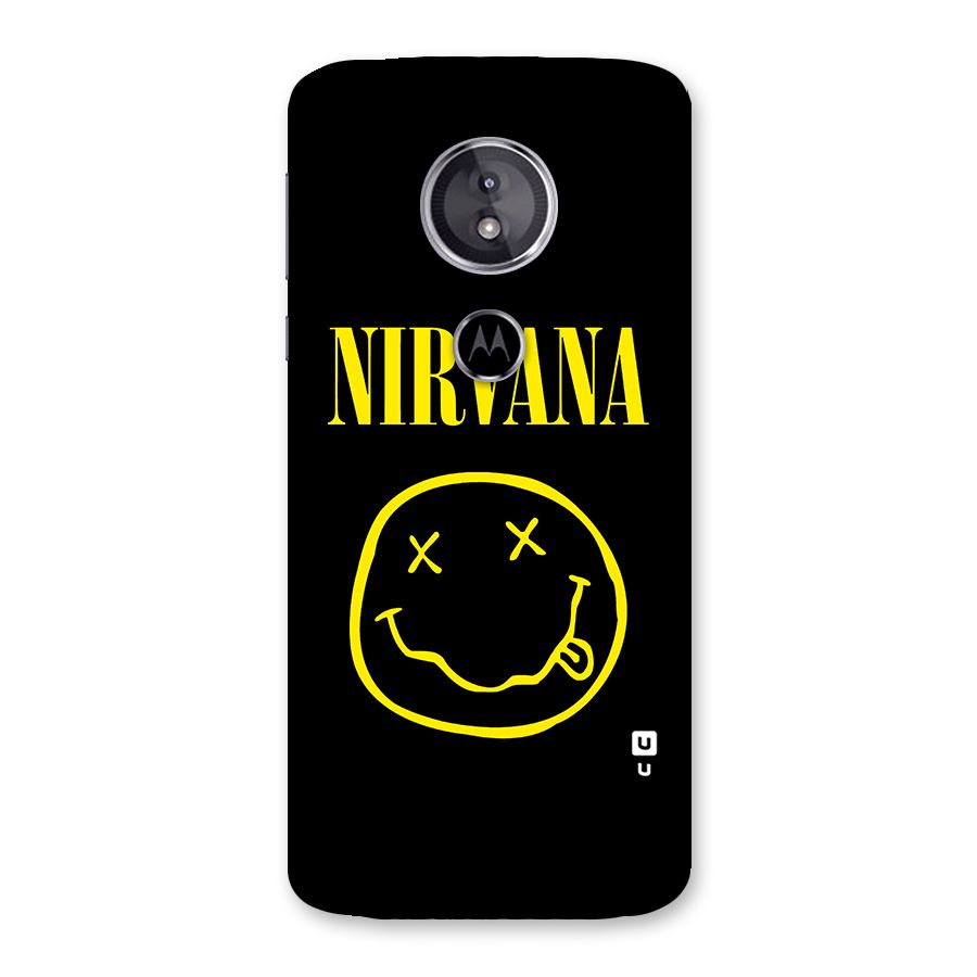 Nirvana Smiley Back Case for Moto E5