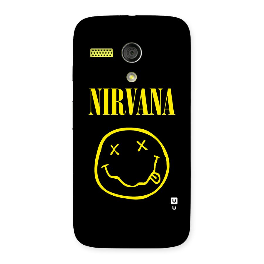 Nirvana Smiley Back Case for Moto G