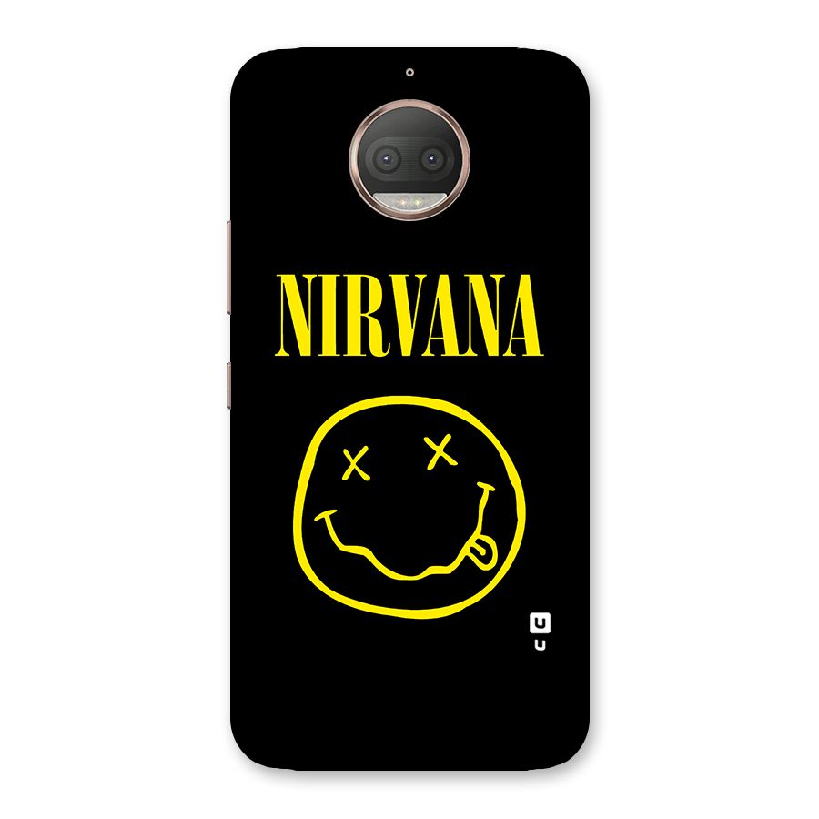 Nirvana Smiley Back Case for Moto G5s Plus
