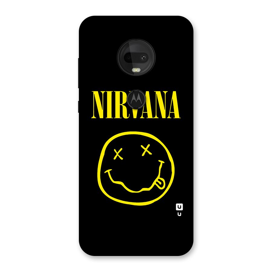 Nirvana Smiley Back Case for Moto G7