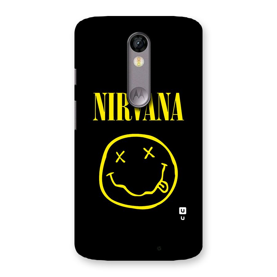 Nirvana Smiley Back Case for Moto X Force