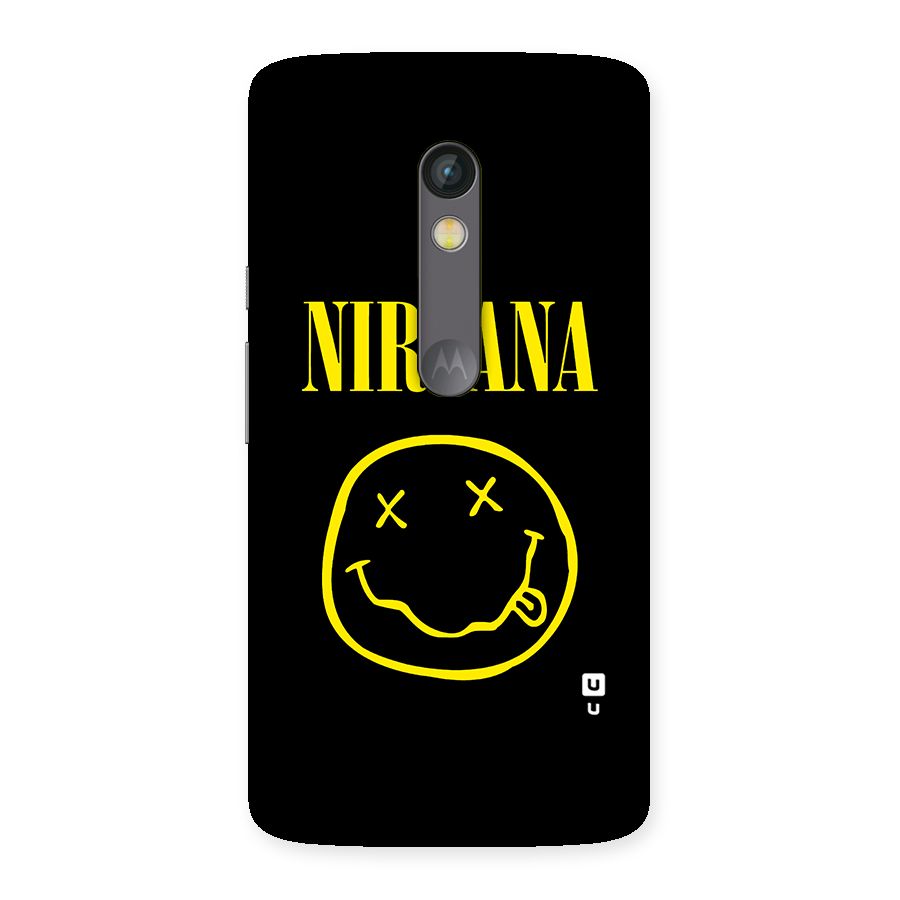 Nirvana Smiley Back Case for Moto X Play