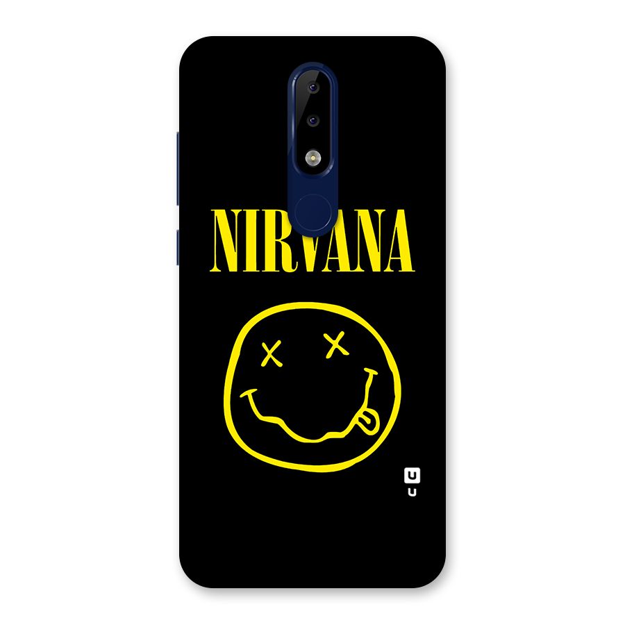 Nirvana Smiley Back Case for Nokia 5.1 Plus