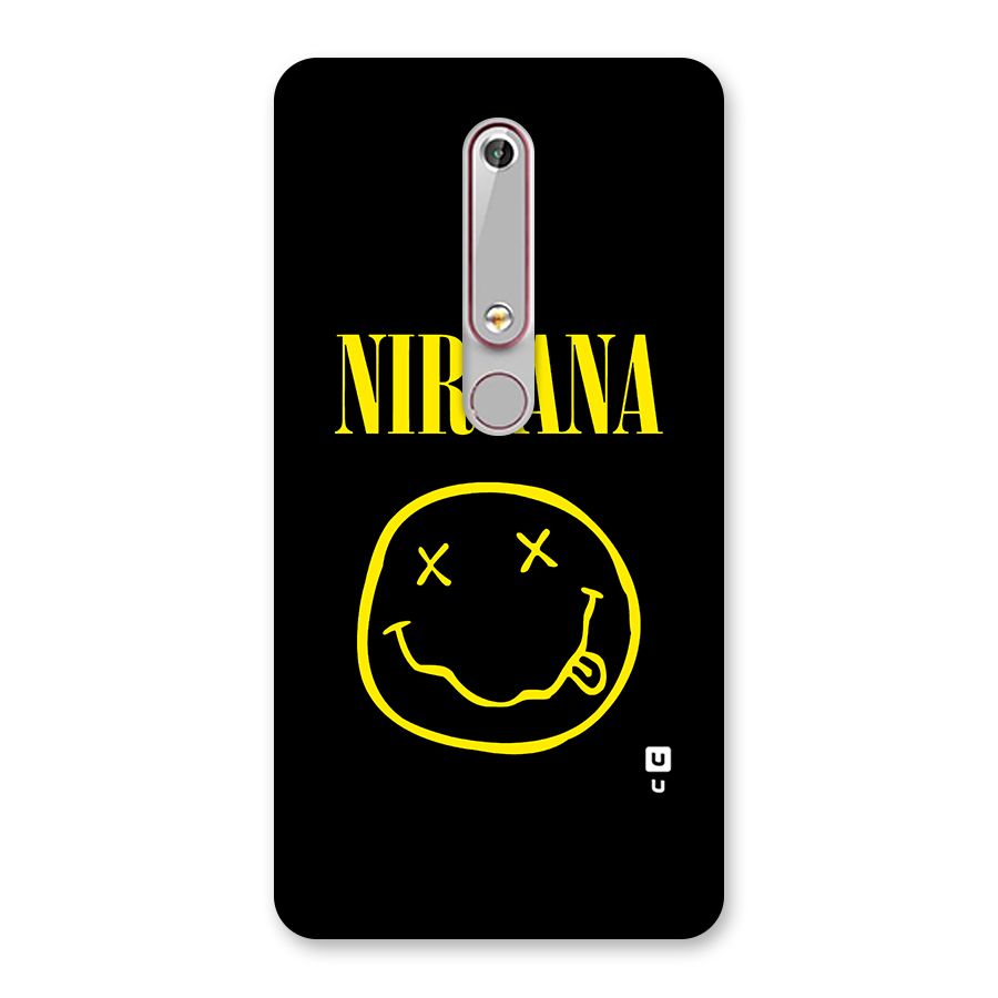 Nirvana Smiley Back Case for Nokia 6.1