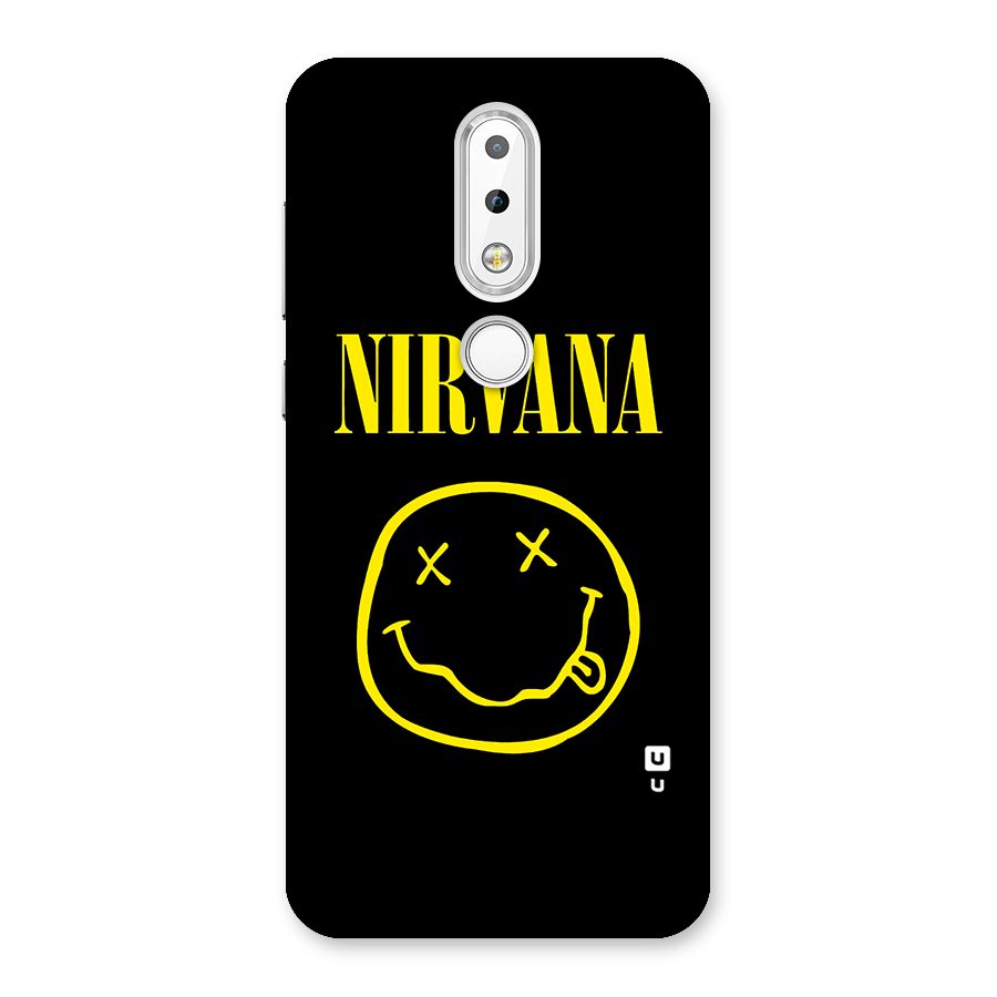 Nirvana Smiley Back Case for Nokia 6.1 Plus