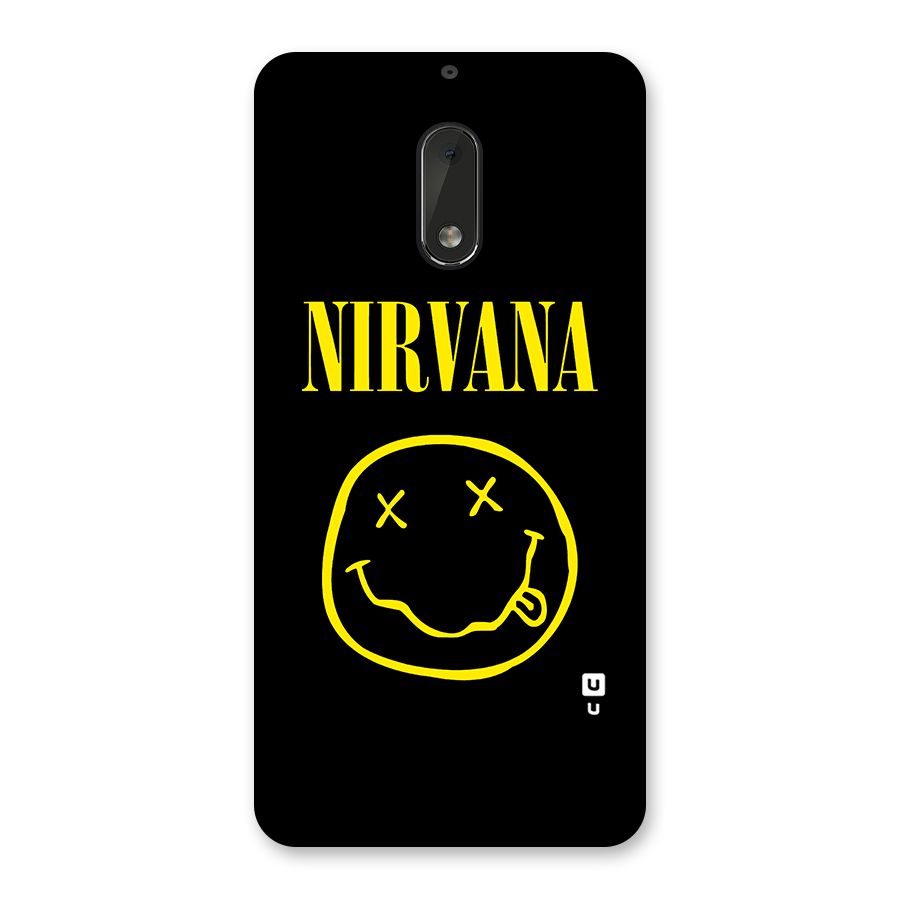 Nirvana Smiley Back Case for Nokia 6