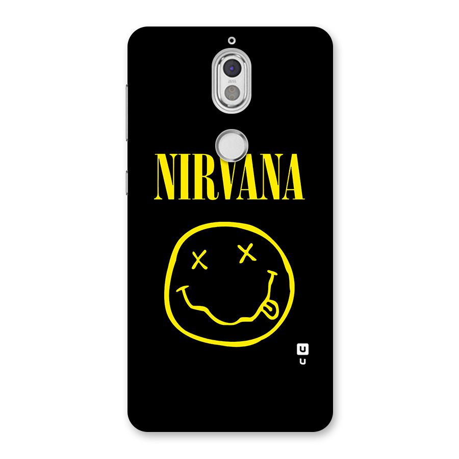 Nirvana Smiley Back Case for Nokia 7