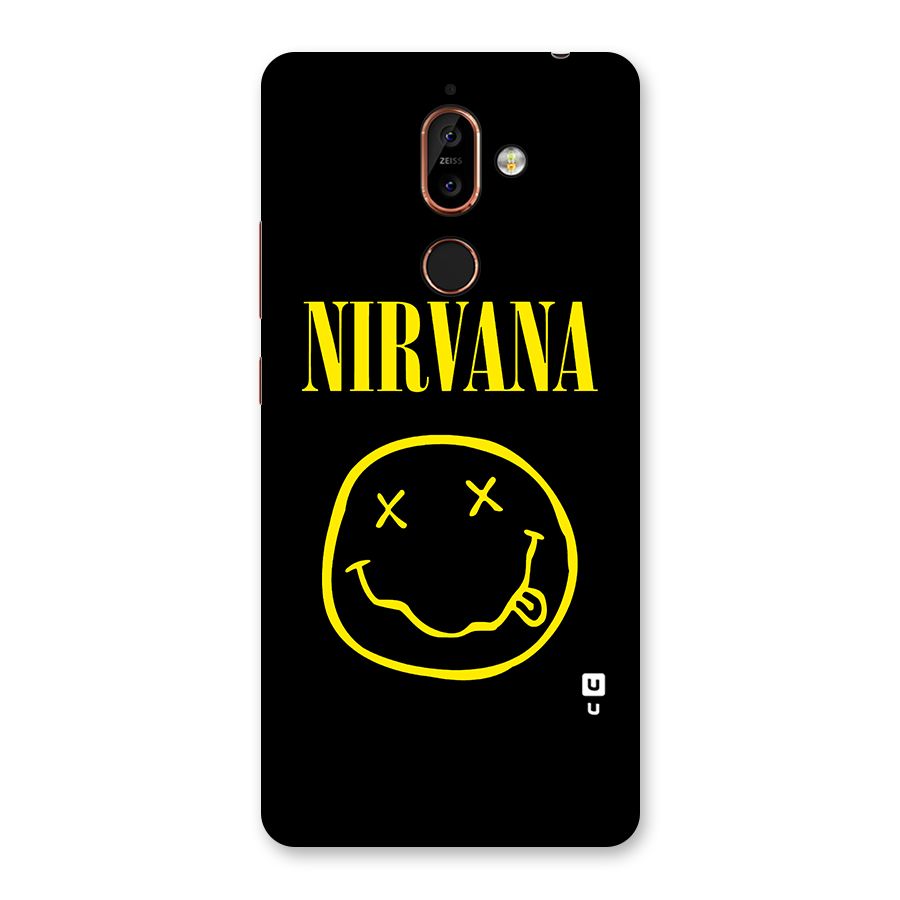 Nirvana Smiley Back Case for Nokia 7 Plus