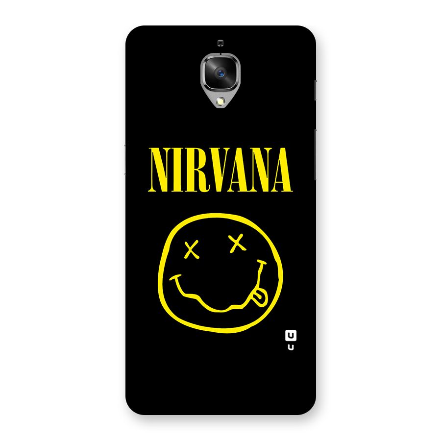 Nirvana Smiley Back Case for OnePlus 3