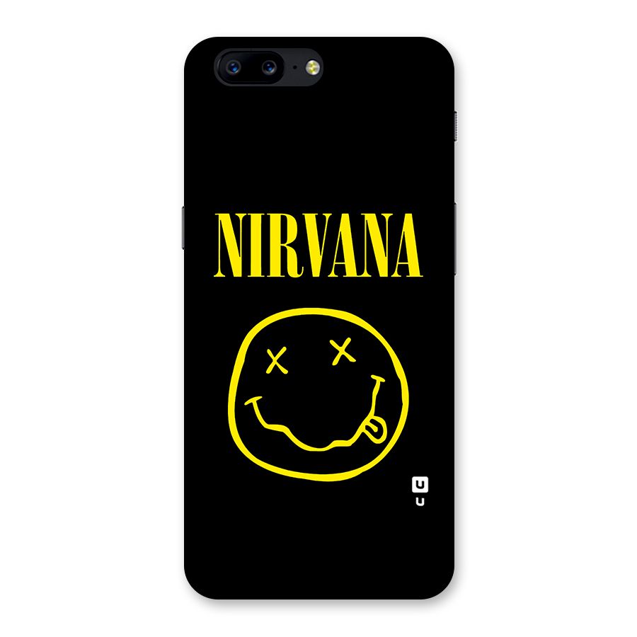 Nirvana Smiley Back Case for OnePlus 5