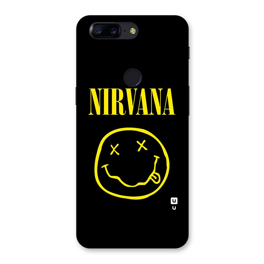 Nirvana Smiley Back Case for OnePlus 5T